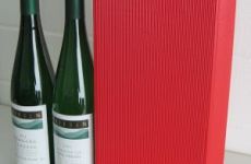 Faltschachtel Offene Welle "Rot"